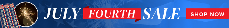 Celebrate the 4th of July with sparklers, confetti, and more!